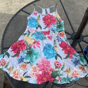 Cute Flower Summer Dress or Long Shirt